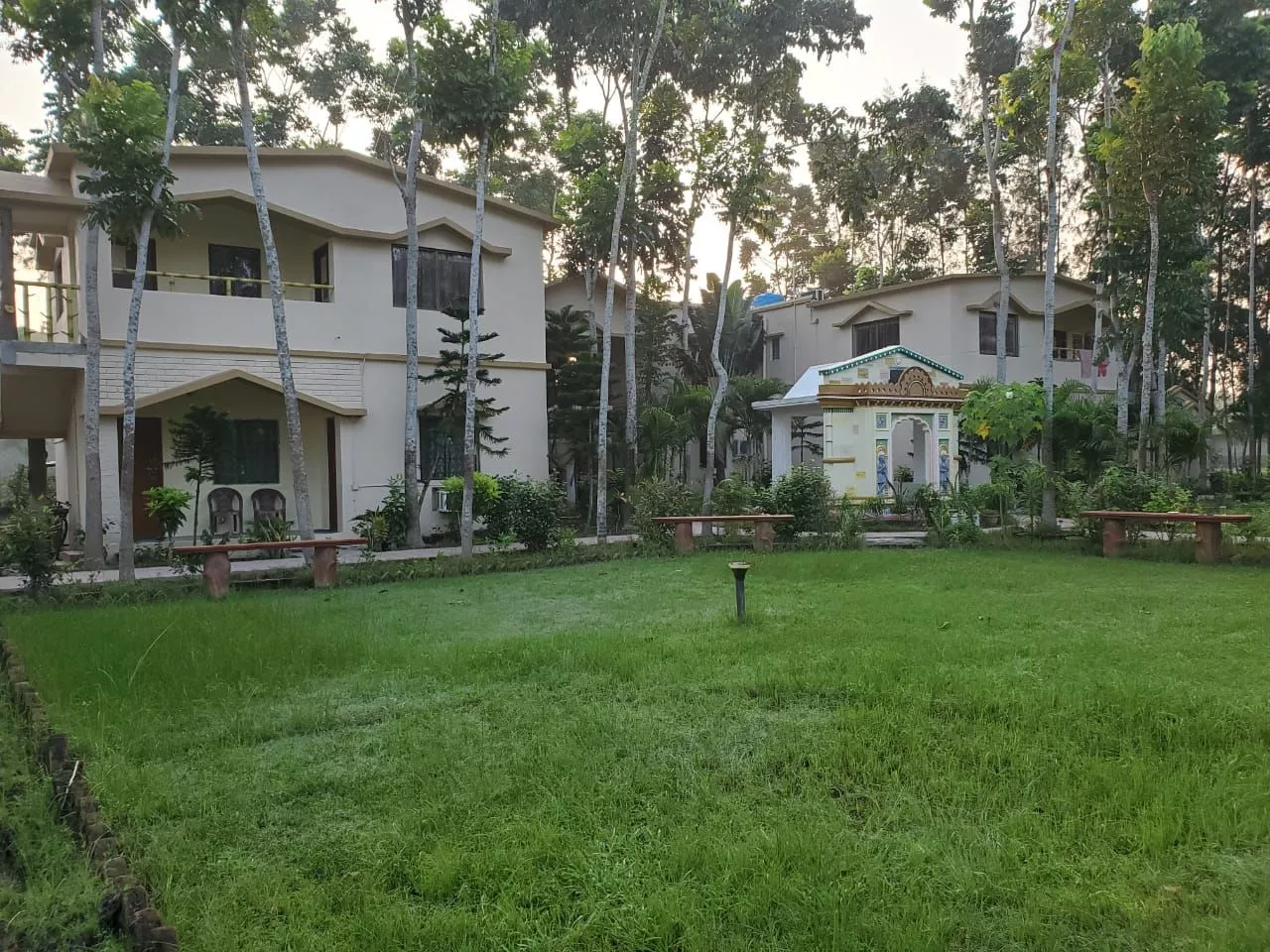 Lawn of our Resort